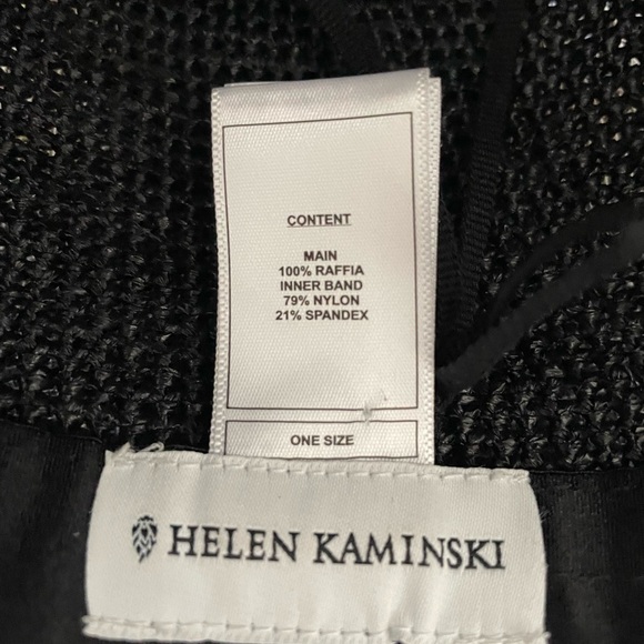 Helen KaminskiBelen Black Raffia Western Hat One Size main image 7